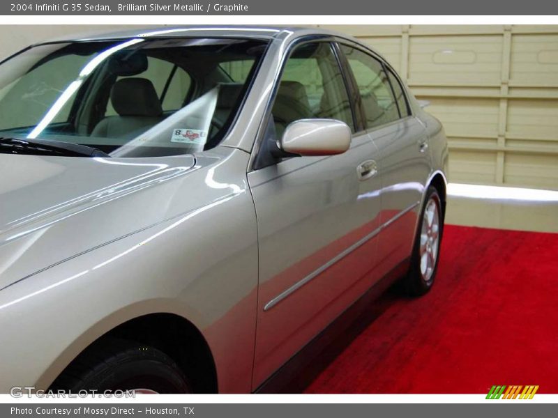 Brilliant Silver Metallic / Graphite 2004 Infiniti G 35 Sedan