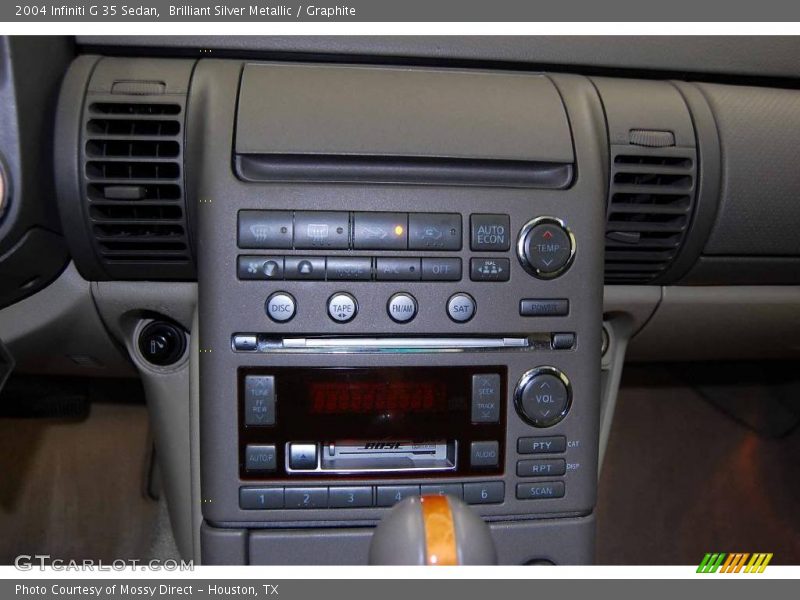 Brilliant Silver Metallic / Graphite 2004 Infiniti G 35 Sedan
