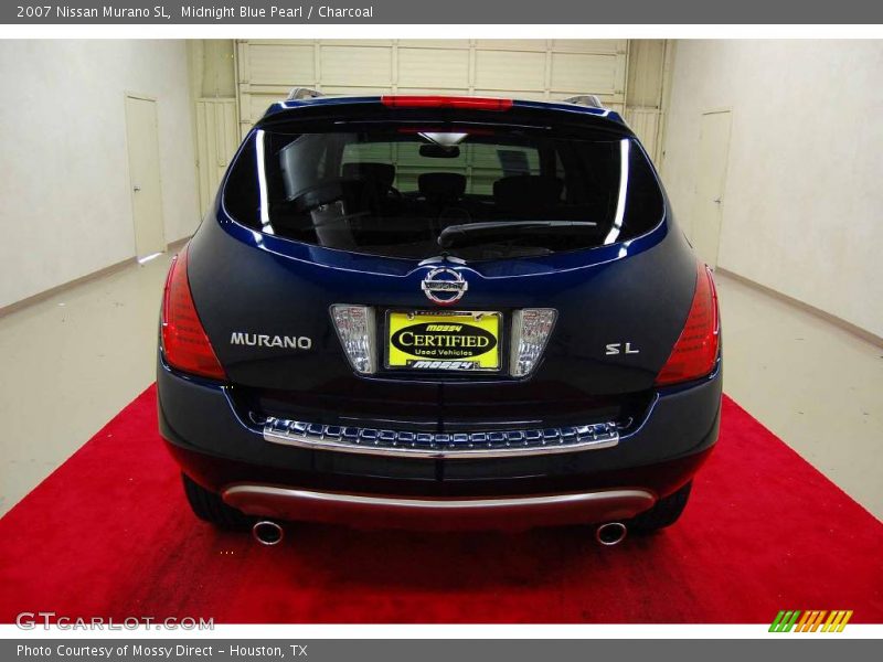 Midnight Blue Pearl / Charcoal 2007 Nissan Murano SL