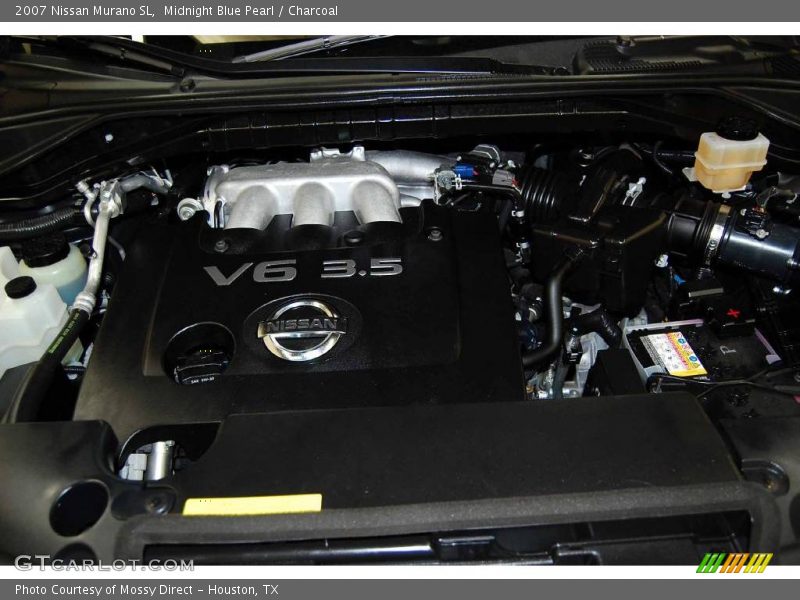 Midnight Blue Pearl / Charcoal 2007 Nissan Murano SL