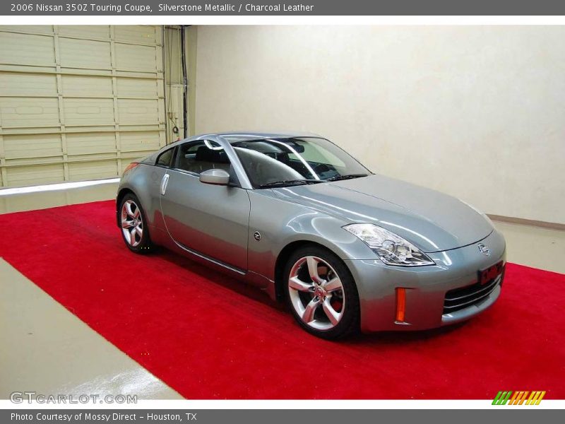 Silverstone Metallic / Charcoal Leather 2006 Nissan 350Z Touring Coupe