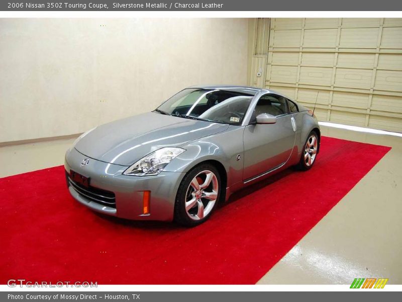Silverstone Metallic / Charcoal Leather 2006 Nissan 350Z Touring Coupe