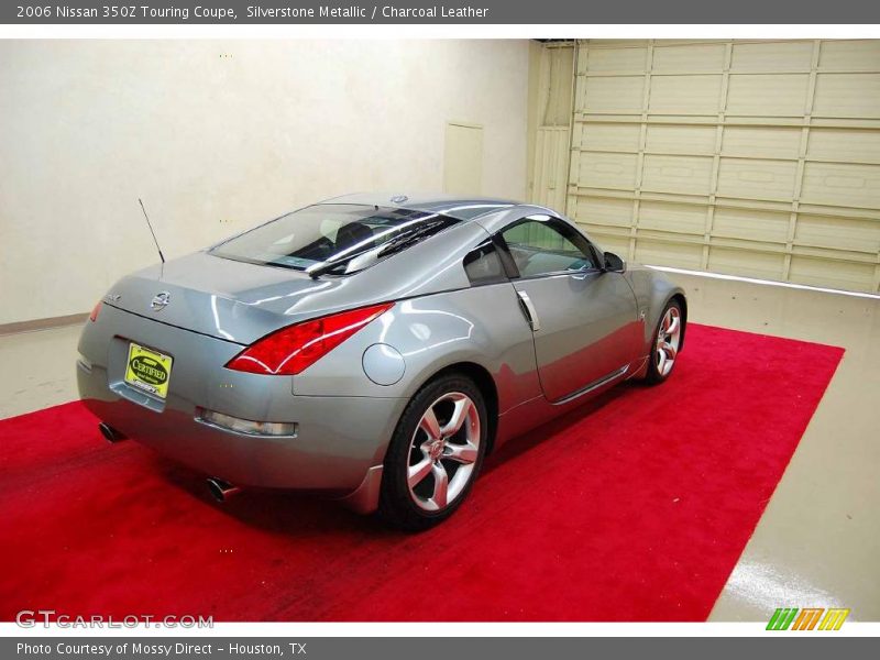 Silverstone Metallic / Charcoal Leather 2006 Nissan 350Z Touring Coupe