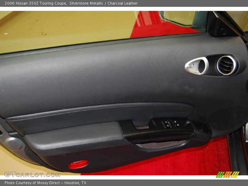 Silverstone Metallic / Charcoal Leather 2006 Nissan 350Z Touring Coupe