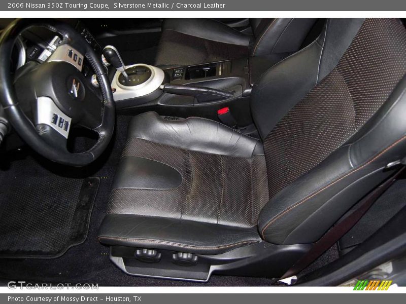 Silverstone Metallic / Charcoal Leather 2006 Nissan 350Z Touring Coupe