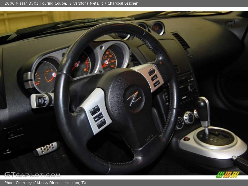 Silverstone Metallic / Charcoal Leather 2006 Nissan 350Z Touring Coupe