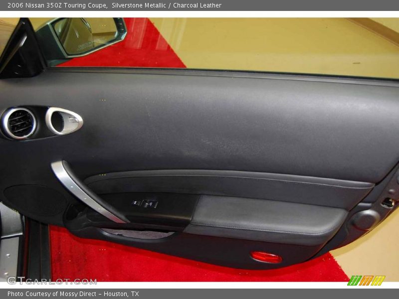 Silverstone Metallic / Charcoal Leather 2006 Nissan 350Z Touring Coupe
