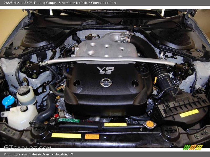 Silverstone Metallic / Charcoal Leather 2006 Nissan 350Z Touring Coupe