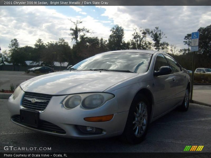 Bright Silver Metallic / Dark Slate Gray 2001 Chrysler 300 M Sedan