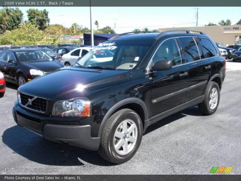 Black / Taupe 2006 Volvo XC90 2.5T