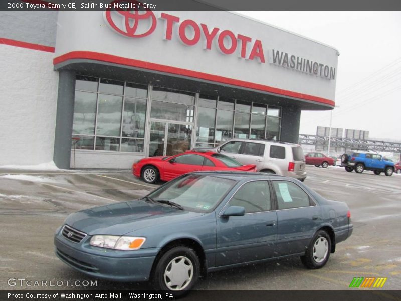 Sailfin Blue Metallic / Gray 2000 Toyota Camry CE