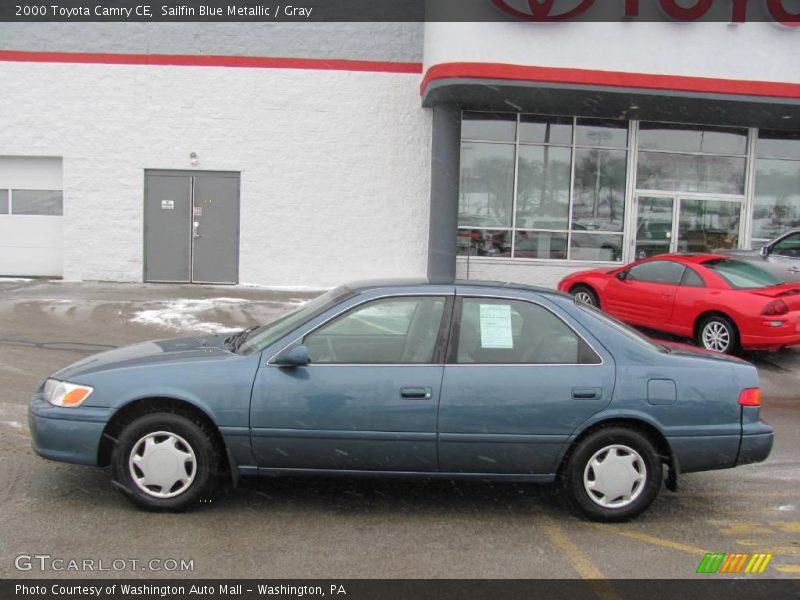 Sailfin Blue Metallic / Gray 2000 Toyota Camry CE
