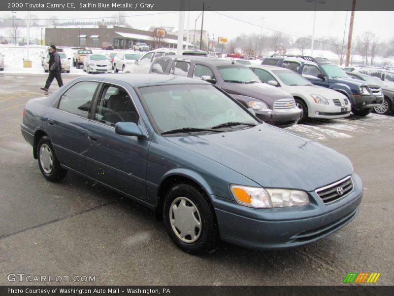 Sailfin Blue Metallic / Gray 2000 Toyota Camry CE