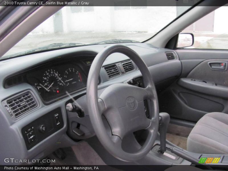 Sailfin Blue Metallic / Gray 2000 Toyota Camry CE