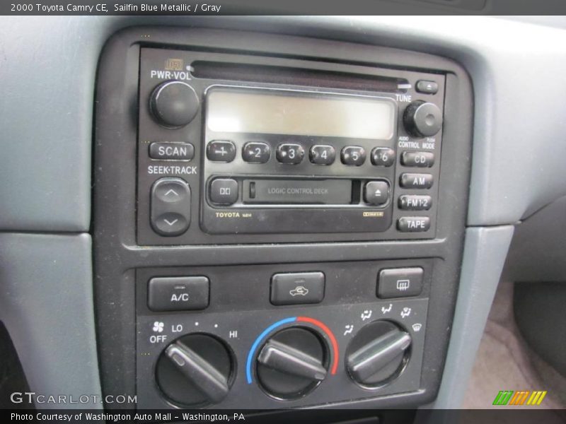 Sailfin Blue Metallic / Gray 2000 Toyota Camry CE