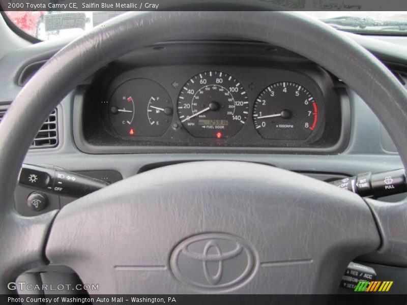 Sailfin Blue Metallic / Gray 2000 Toyota Camry CE