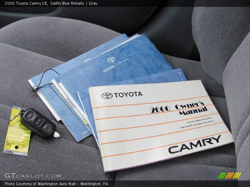 Sailfin Blue Metallic / Gray 2000 Toyota Camry CE
