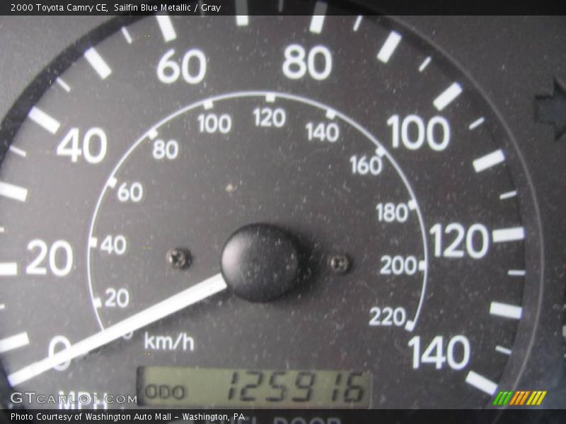 Sailfin Blue Metallic / Gray 2000 Toyota Camry CE