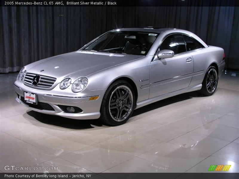 Brilliant Silver Metallic / Black 2005 Mercedes-Benz CL 65 AMG