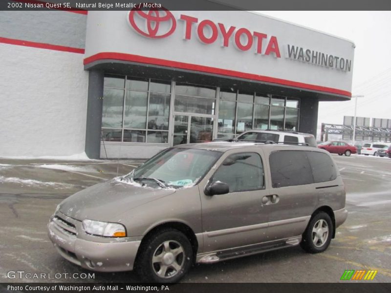 Natural Beige Metallic / Mocha 2002 Nissan Quest SE