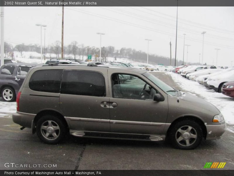 Natural Beige Metallic / Mocha 2002 Nissan Quest SE