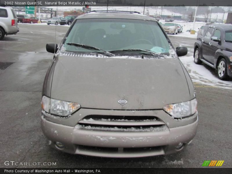 Natural Beige Metallic / Mocha 2002 Nissan Quest SE