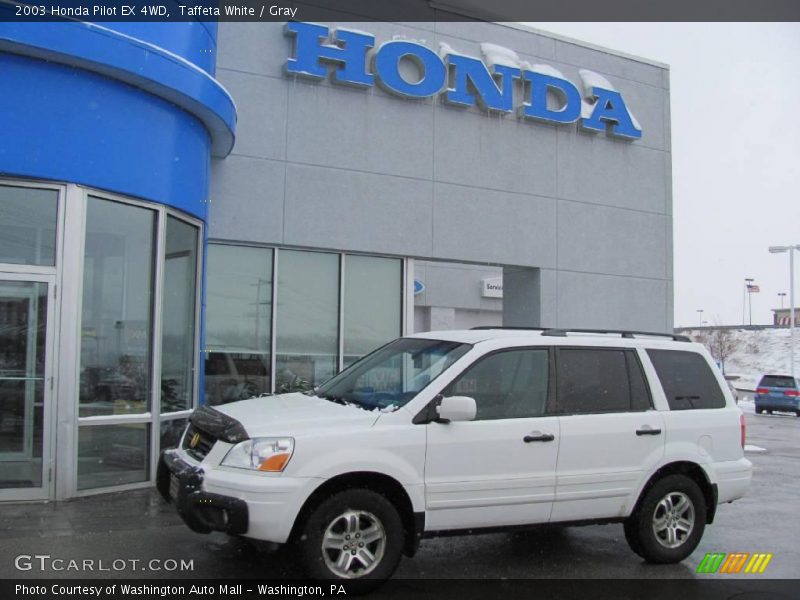 Taffeta White / Gray 2003 Honda Pilot EX 4WD
