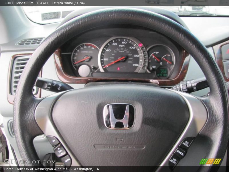 Taffeta White / Gray 2003 Honda Pilot EX 4WD