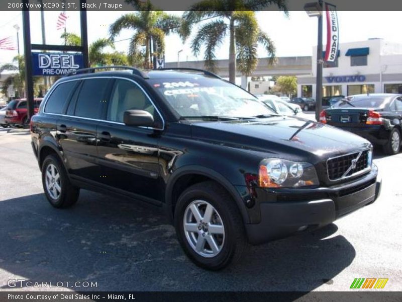 Black / Taupe 2006 Volvo XC90 2.5T