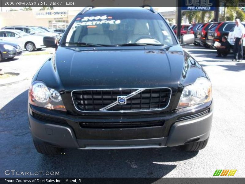 Black / Taupe 2006 Volvo XC90 2.5T