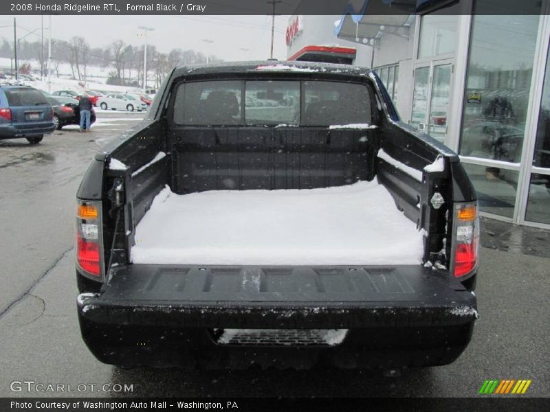 Formal Black / Gray 2008 Honda Ridgeline RTL