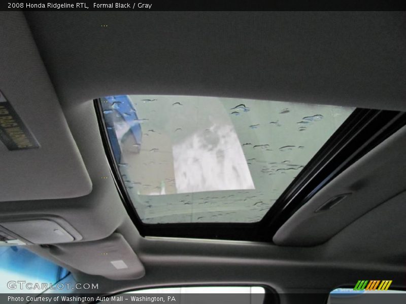 Formal Black / Gray 2008 Honda Ridgeline RTL