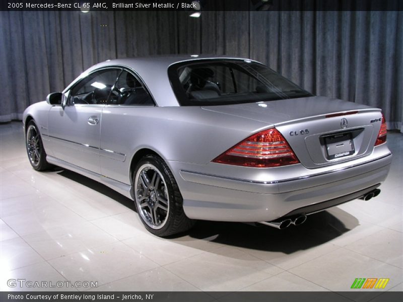 Brilliant Silver Metallic / Black 2005 Mercedes-Benz CL 65 AMG