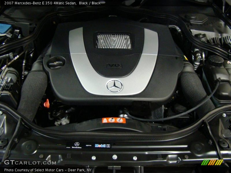 Black / Black 2007 Mercedes-Benz E 350 4Matic Sedan