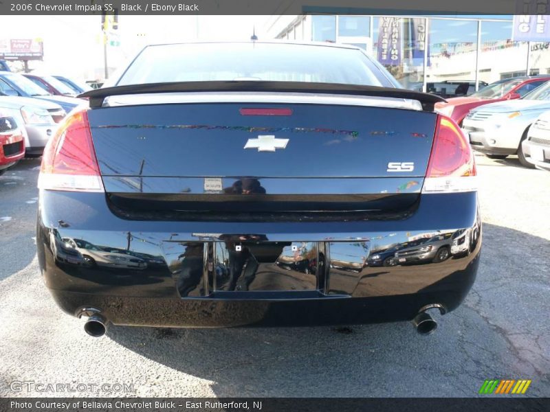 Black / Ebony Black 2006 Chevrolet Impala SS