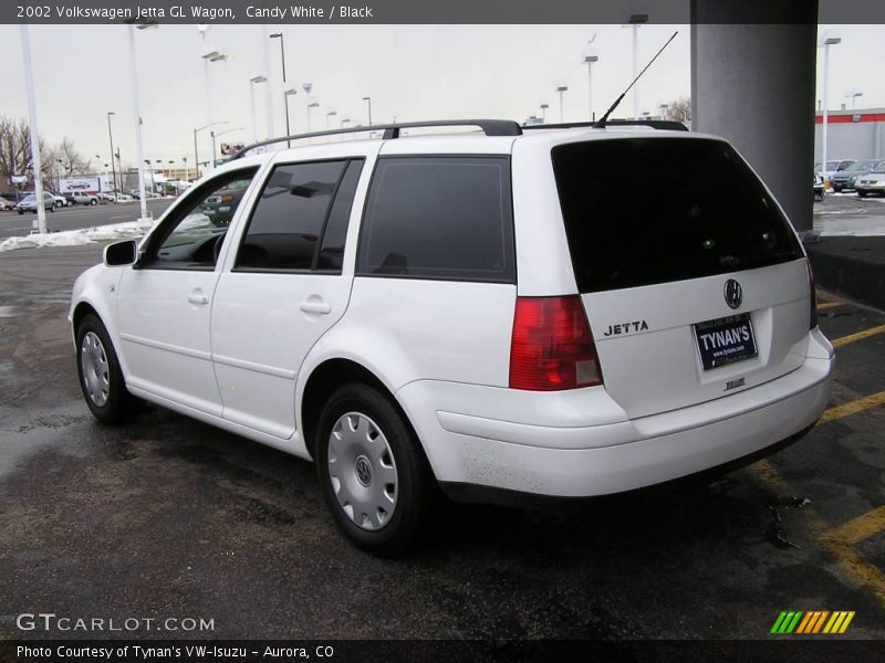 Candy White / Black 2002 Volkswagen Jetta GL Wagon
