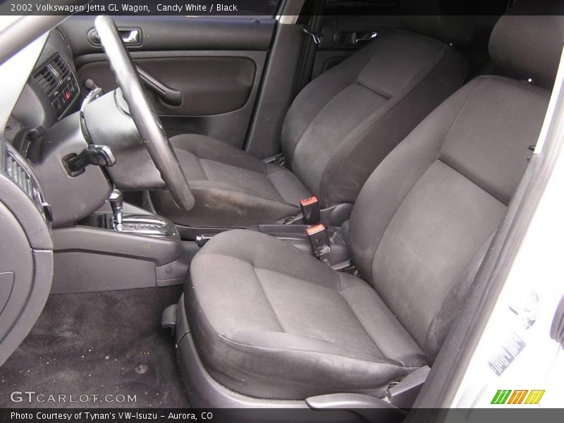 Candy White / Black 2002 Volkswagen Jetta GL Wagon