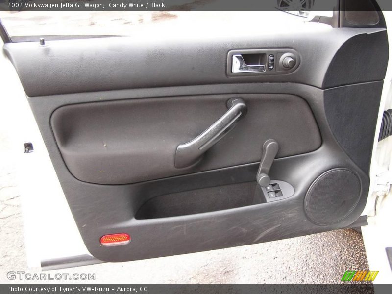 Candy White / Black 2002 Volkswagen Jetta GL Wagon