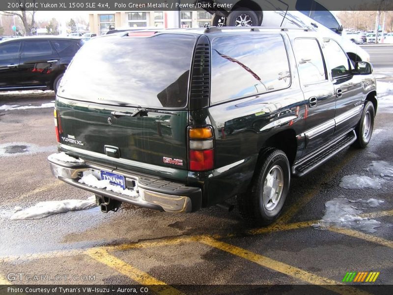 Polo Green Metallic / Pewter/Dark Pewter 2004 GMC Yukon XL 1500 SLE 4x4