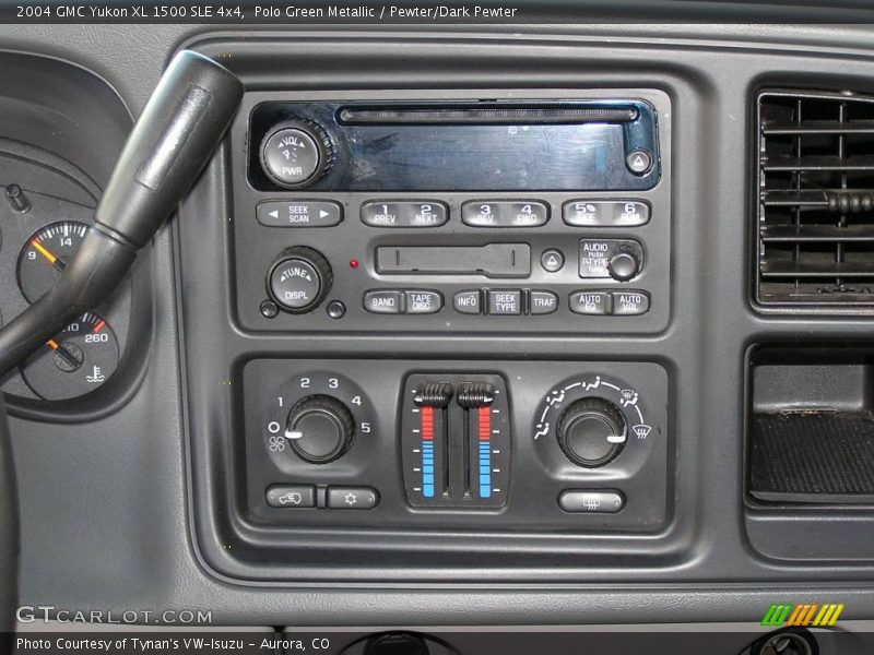 Polo Green Metallic / Pewter/Dark Pewter 2004 GMC Yukon XL 1500 SLE 4x4