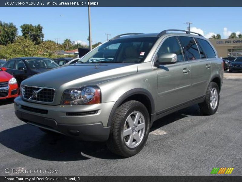 Willow Green Metallic / Taupe 2007 Volvo XC90 3.2