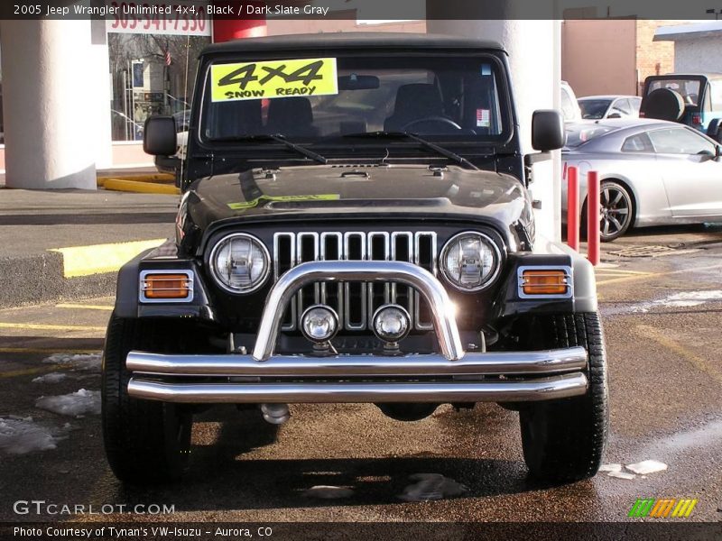 Black / Dark Slate Gray 2005 Jeep Wrangler Unlimited 4x4