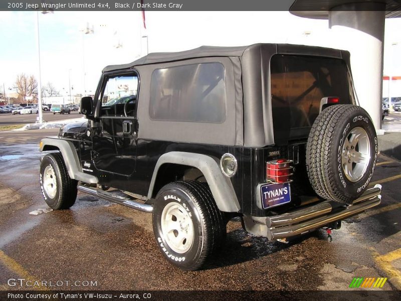 Black / Dark Slate Gray 2005 Jeep Wrangler Unlimited 4x4