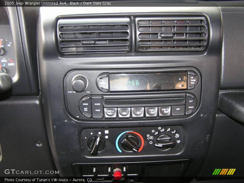 Black / Dark Slate Gray 2005 Jeep Wrangler Unlimited 4x4