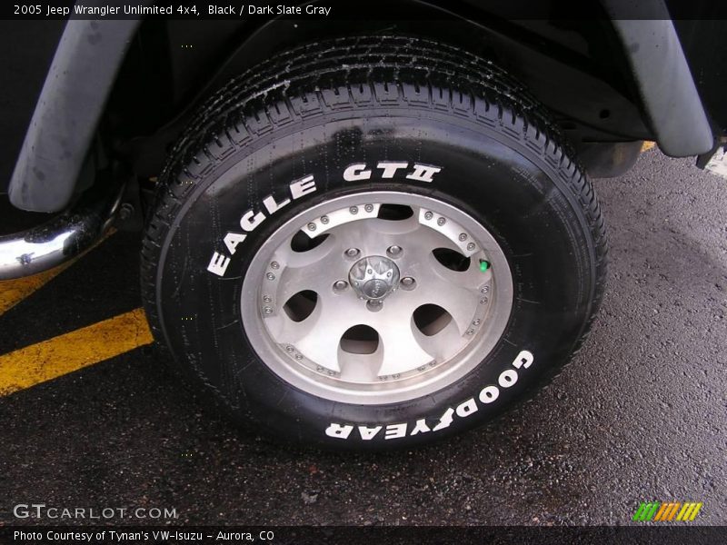 Black / Dark Slate Gray 2005 Jeep Wrangler Unlimited 4x4