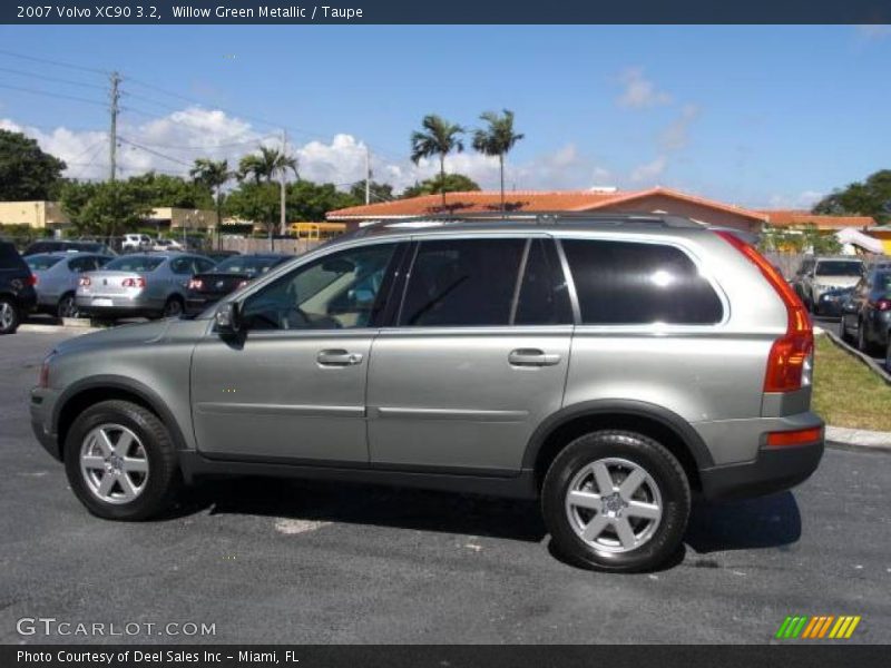 Willow Green Metallic / Taupe 2007 Volvo XC90 3.2