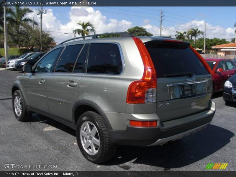 Willow Green Metallic / Taupe 2007 Volvo XC90 3.2