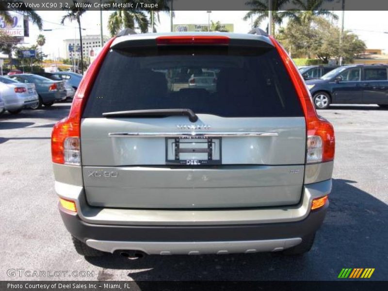 Willow Green Metallic / Taupe 2007 Volvo XC90 3.2