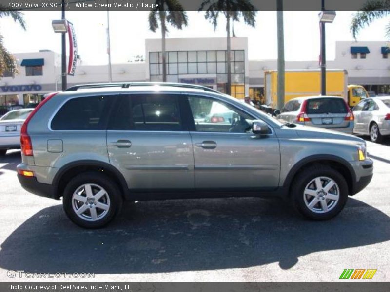 Willow Green Metallic / Taupe 2007 Volvo XC90 3.2