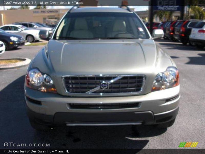 Willow Green Metallic / Taupe 2007 Volvo XC90 3.2
